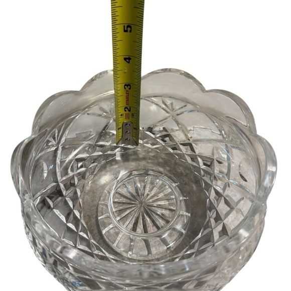 Waterford Crystal Footed Bowl Vintage Made In Ireland 7 Inch - Picture 6 of 14